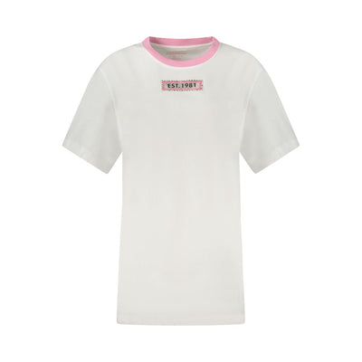 Guess Jeans White Cotton Women T-Shirt