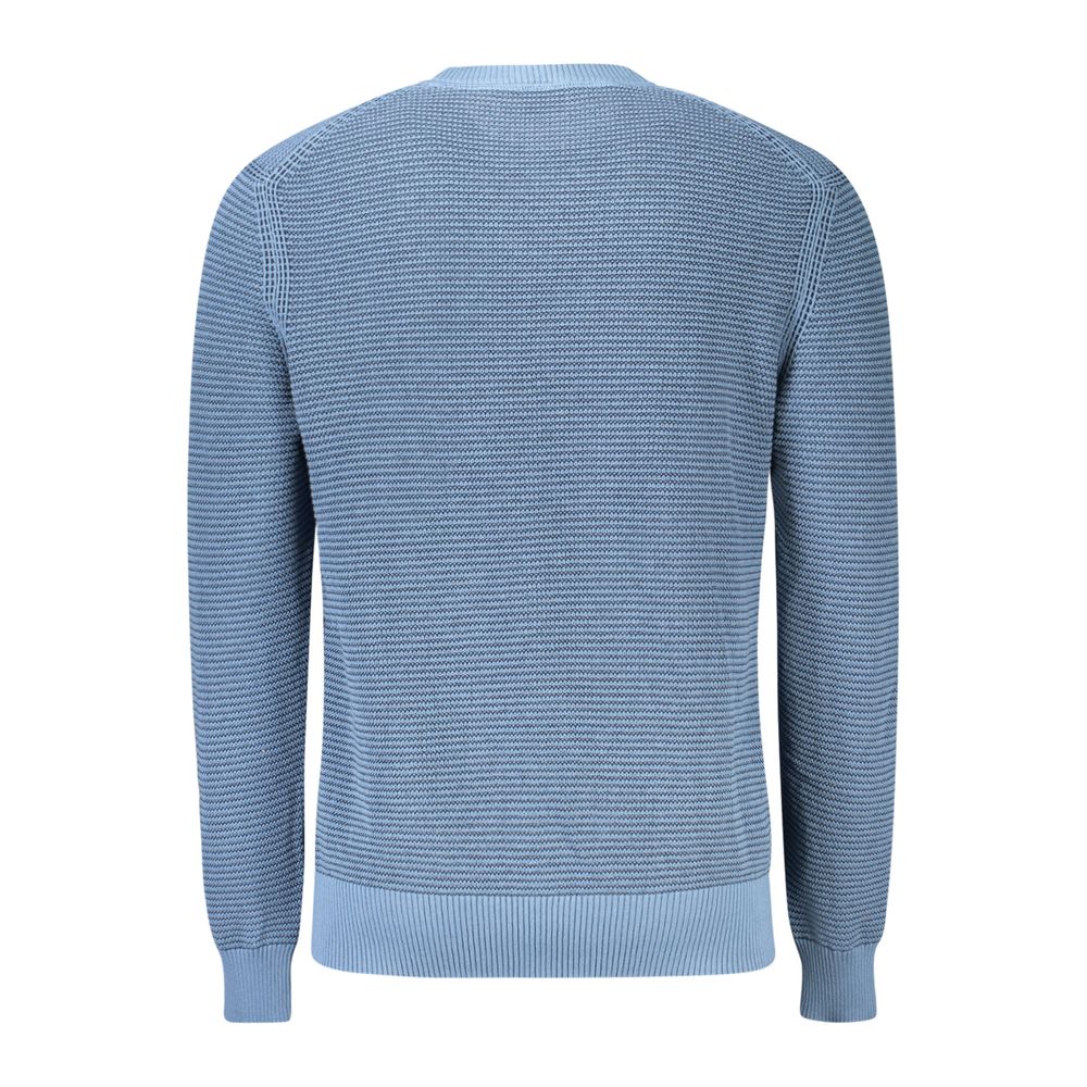 Pull Hugo Boss en coton bleu pour homme