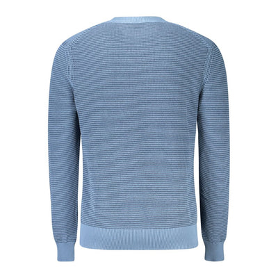Pull Hugo Boss en coton bleu pour homme