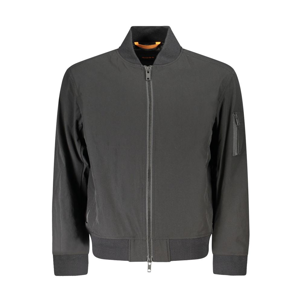 Veste homme en polyamide noir Hugo Boss