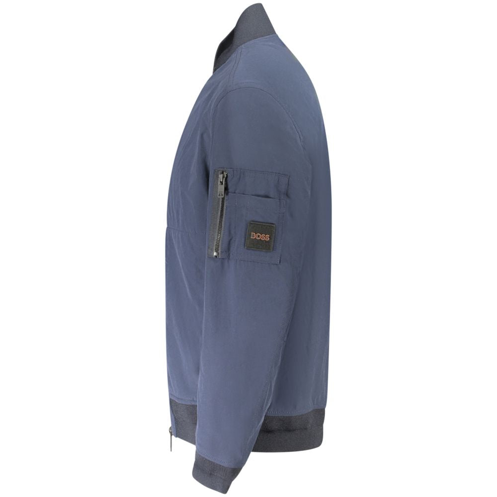 Veste homme Hugo Boss en polyamide bleu