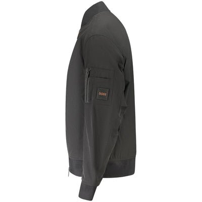 Veste homme en polyamide noir Hugo Boss