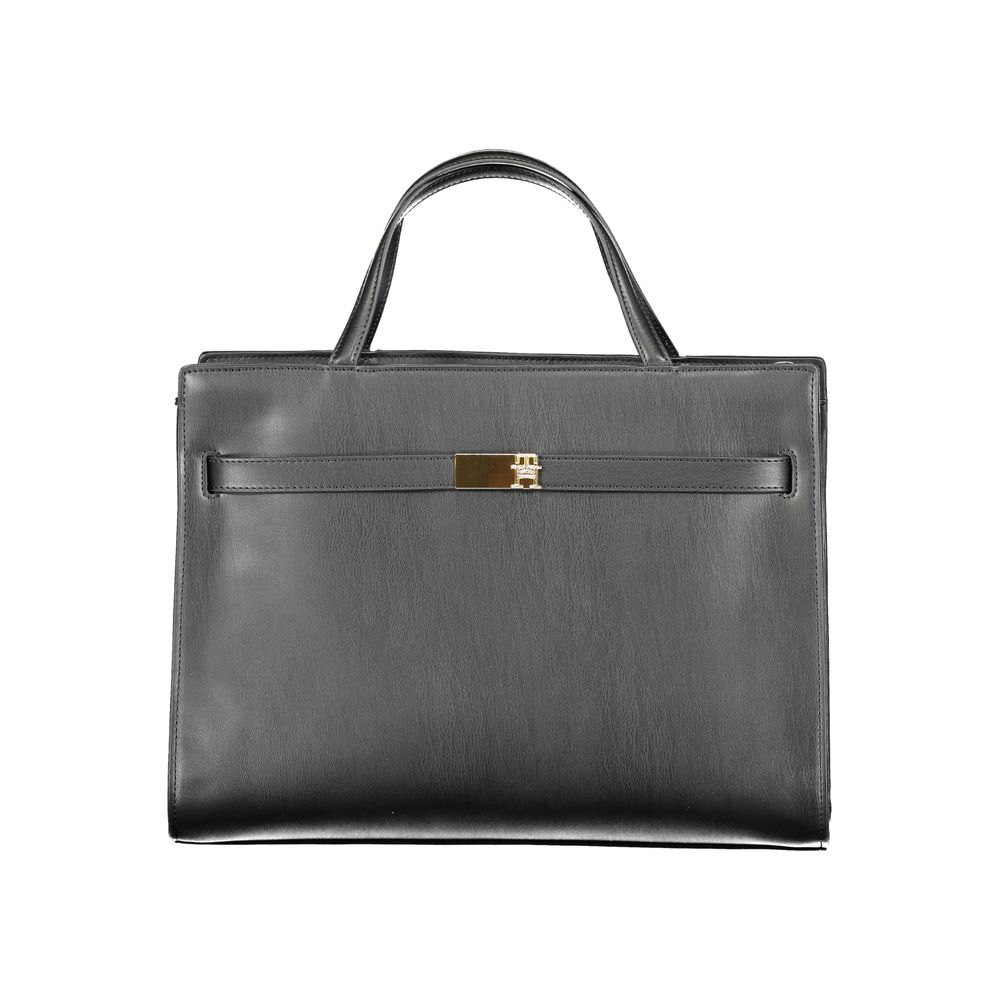 Sac à main Tommy Hilfiger en polyéthylène noir