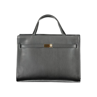 Sac à main Tommy Hilfiger en polyéthylène noir
