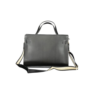 Sac à main Tommy Hilfiger en polyéthylène noir