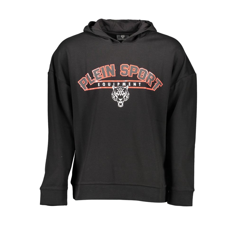Pull en coton noir Plein Sport