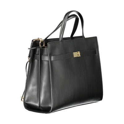 Sac à main Tommy Hilfiger en polyéthylène noir