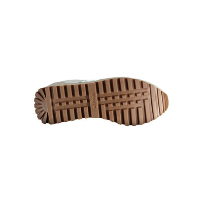 Baskets Blauer en polyester blanc