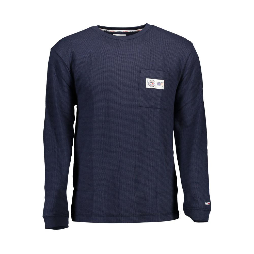 Pull en coton bleu Tommy Hilfiger