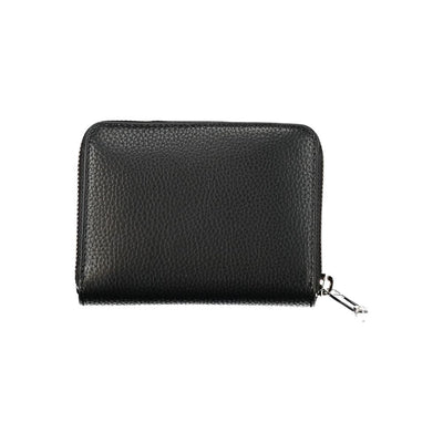 Tommy Hilfiger Elegante Zwarte Polyethyleen Portemonnee
