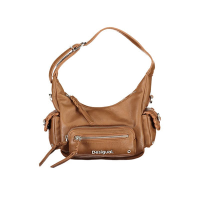 Desigual Bruine Polyethyleen Handtas