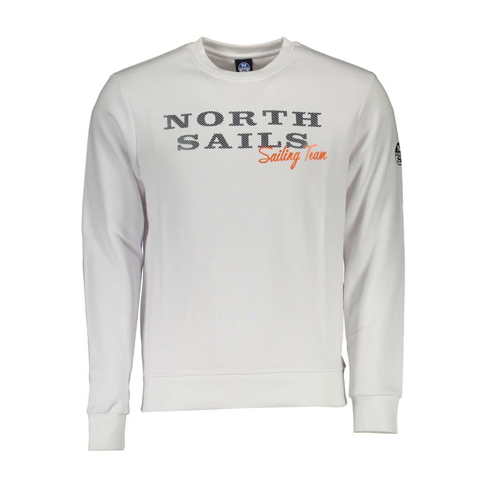 Pull en coton blanc North Sails pour homme