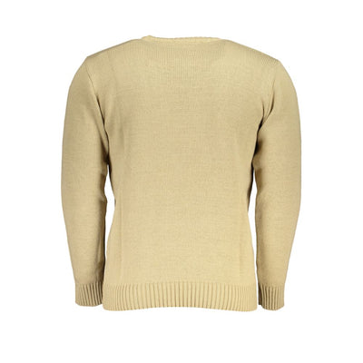 US Grand Polo beige stoffen trui