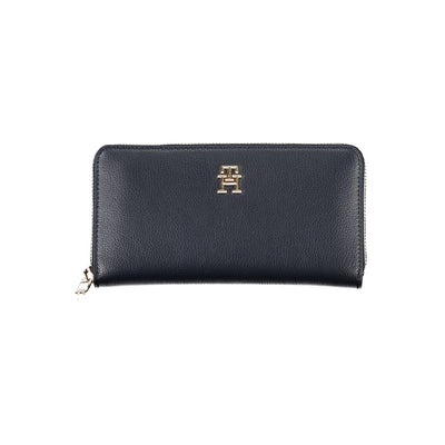 Tommy Hilfiger Elegante Blauwe Designer Portemonnee