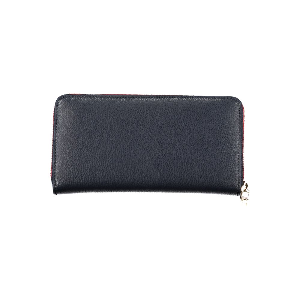 Tommy Hilfiger Elegante Blauwe Designer Portemonnee