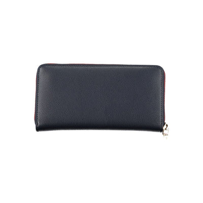 Tommy Hilfiger Elegante Blauwe Designer Portemonnee