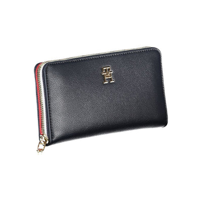 Tommy Hilfiger Elegante Blauwe Designer Portemonnee
