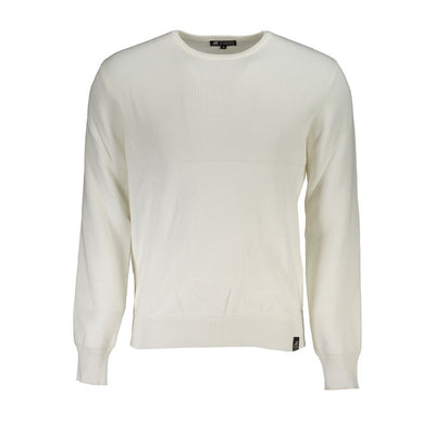 US Grand Polo Crew Neck-trui met contrastdetails