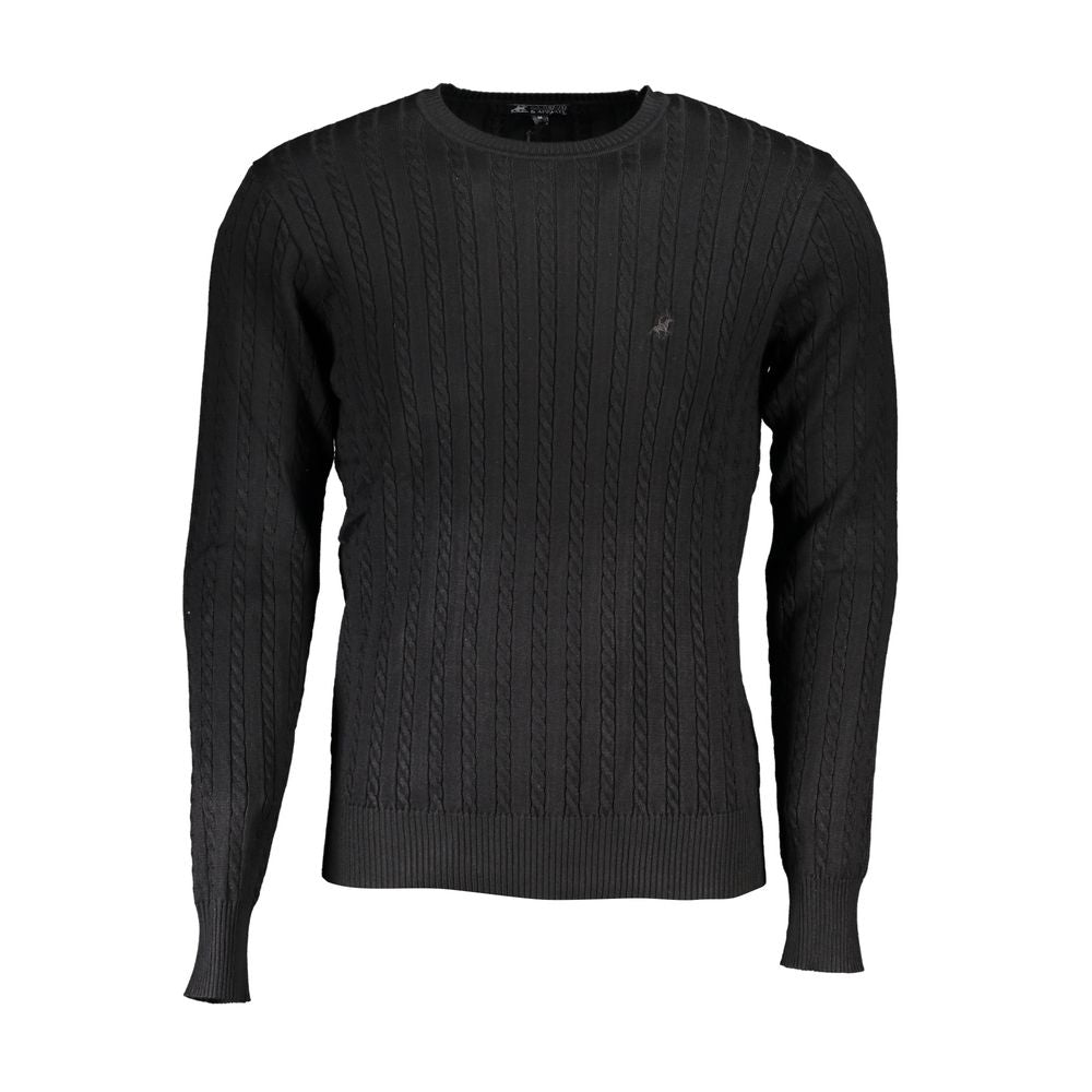 US Grand Polo Elegante ronde hals contrast trui