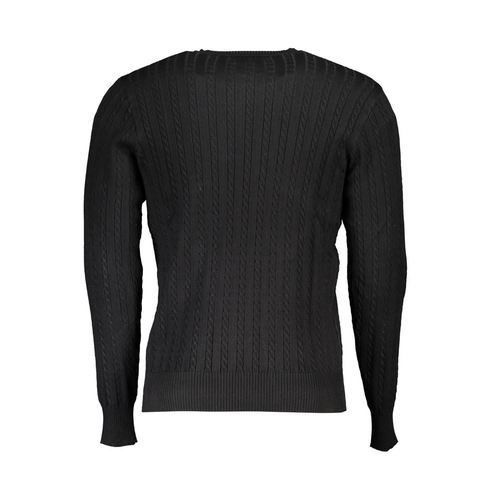 US Grand Polo Elegante ronde hals contrast trui