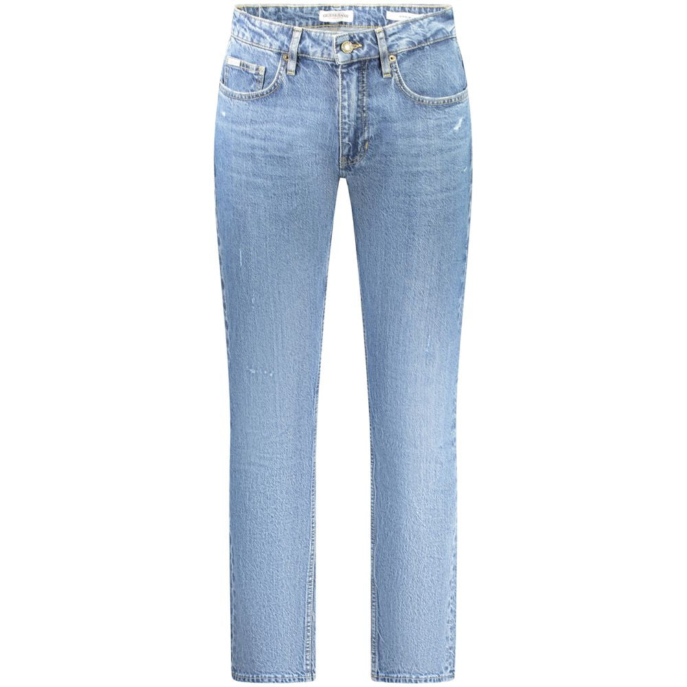 Guess Jeans Blauwe Katoenen Herenjeans