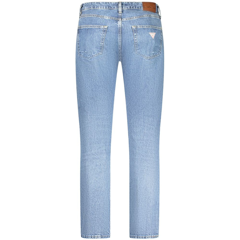 Guess Jeans Blauwe Katoenen Herenjeans