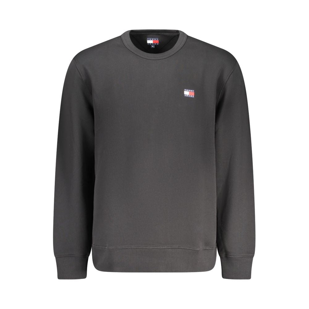 Tommy Hilfiger Zwarte Katoenen Herentrui