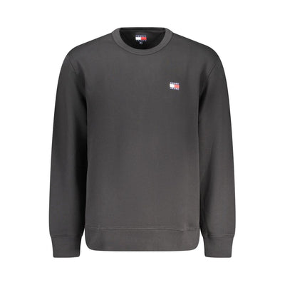 Tommy Hilfiger Zwarte Katoenen Herentrui