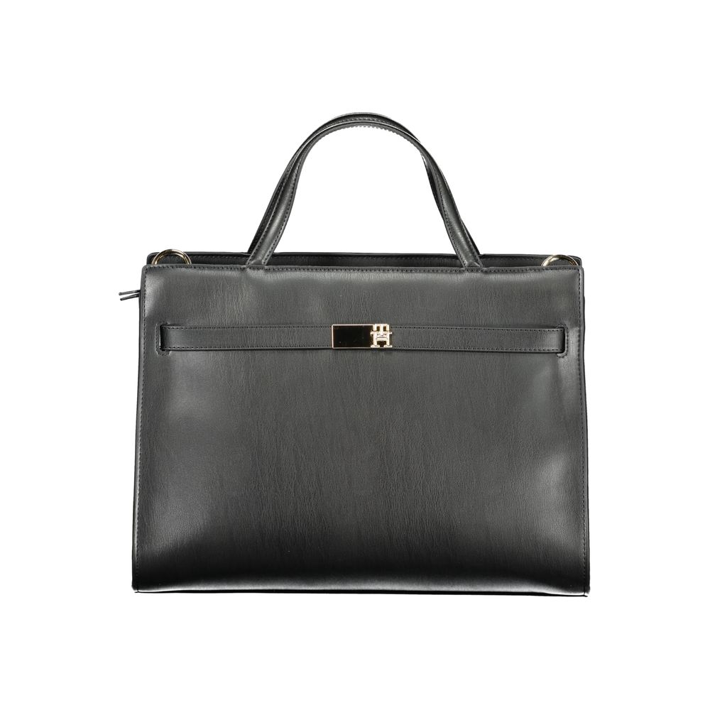 Sac à main Tommy Hilfiger en polyéthylène noir pour femme