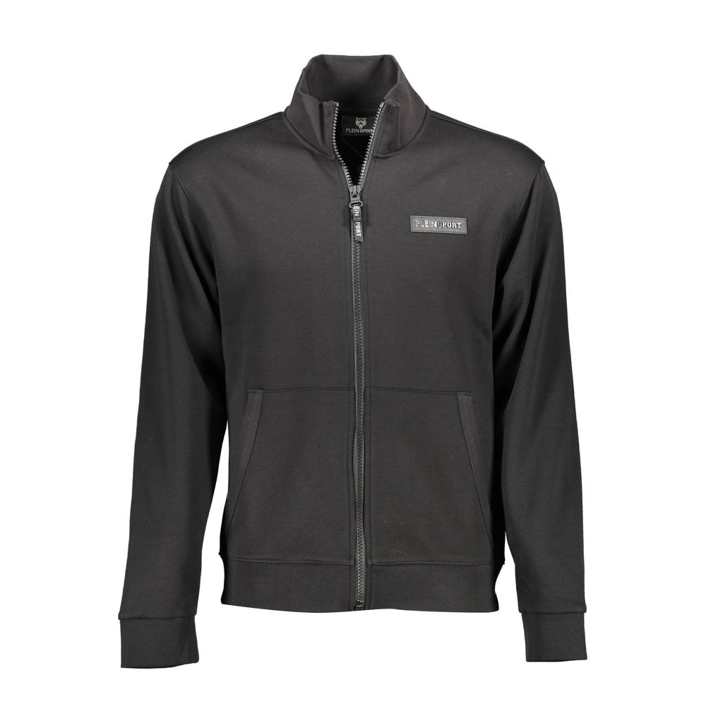 Pull en coton noir Plein Sport