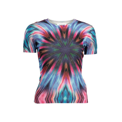 Pull Desigual bleu en viscose pour femme