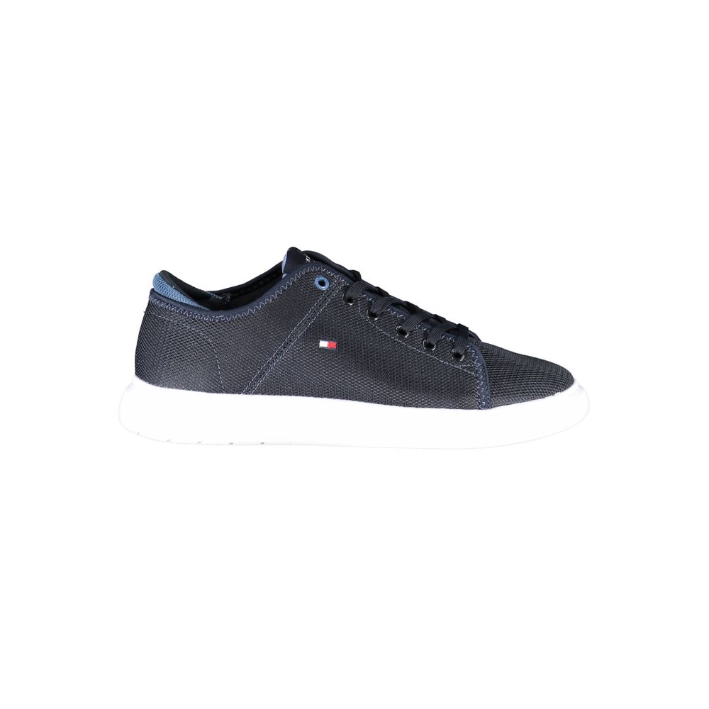 Tommy Hilfiger Blauwe Gerecyclede Polyester Heren Sneaker