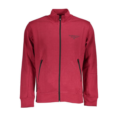Sweat-shirt à manches longues US Grand Polo élégant en polaire - Rose
