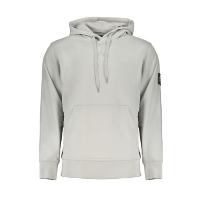 Calvin Klein Gray Cotton Men Sweater
