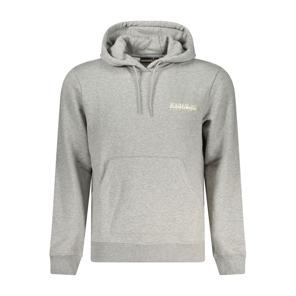 Pull en coton gris Napapijri