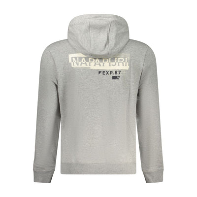 Pull en coton gris Napapijri