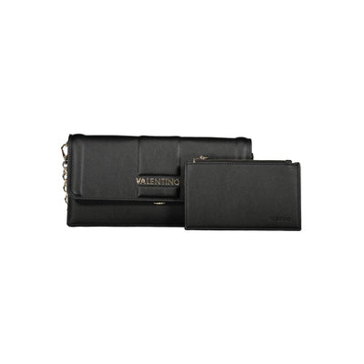 Mario Valentino Black Polyethylene Women Handbag