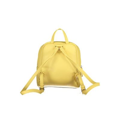 Mario Valentino Yellow Polyethylene Backpack