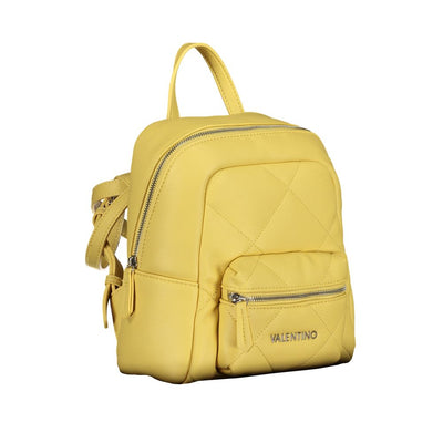 Mario Valentino Yellow Polyethylene Backpack