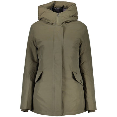 Woolrich Groene Katoenen Jassen &amp; Jassen