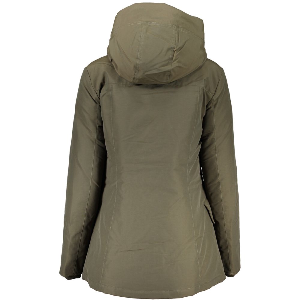 Woolrich Groene Katoenen Jassen &amp; Jassen