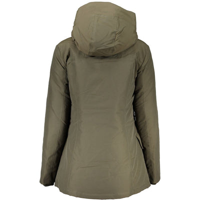 Woolrich Groene Katoenen Jassen &amp; Jassen