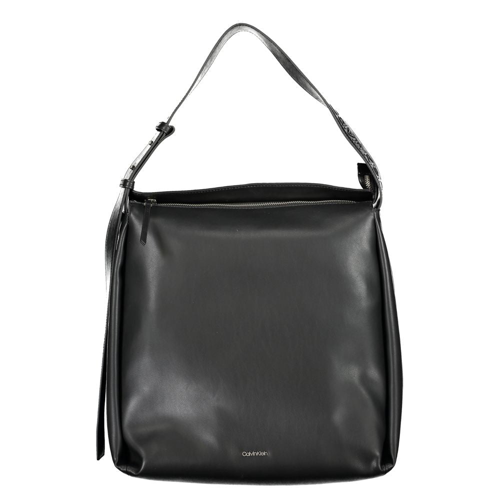Calvin Klein Zwarte Polyester Handtas