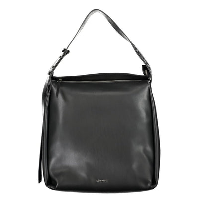 Calvin Klein Zwarte Polyester Handtas
