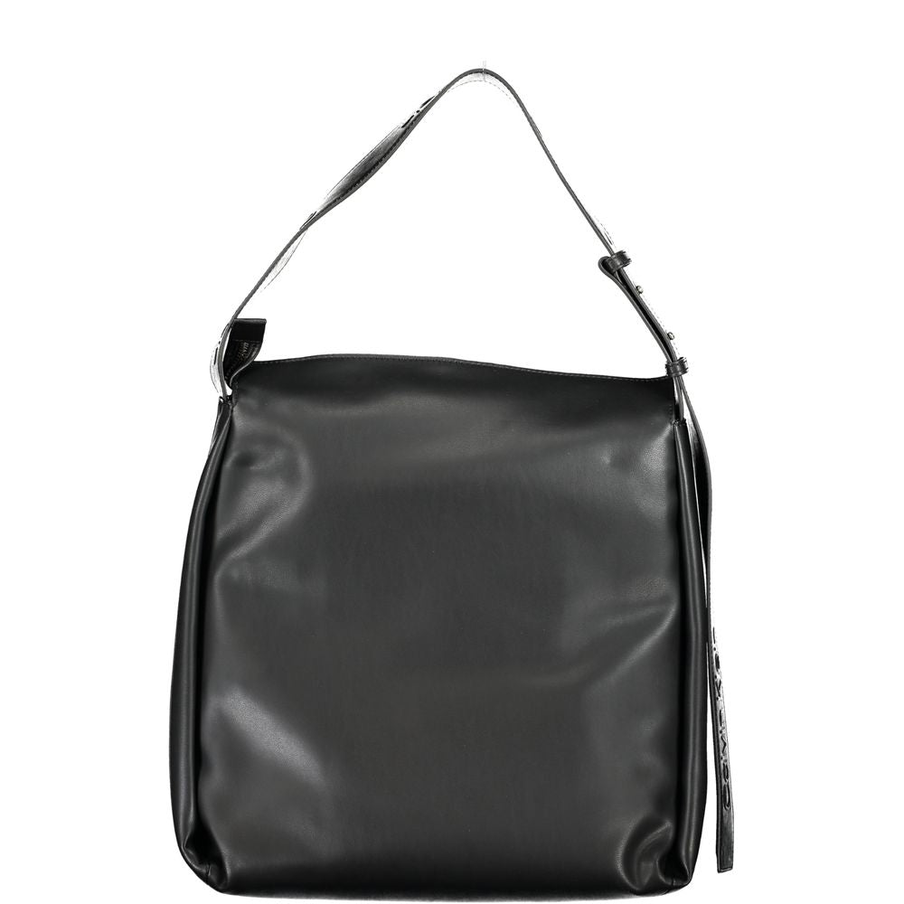 Calvin Klein Zwarte Polyester Handtas