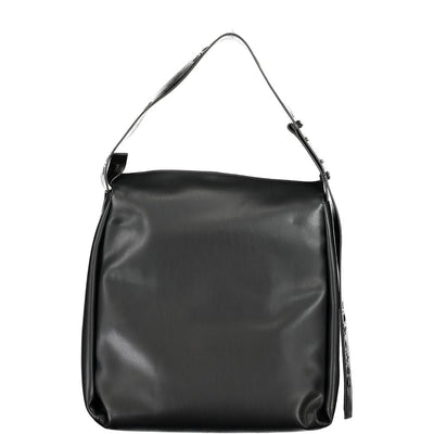 Calvin Klein Zwarte Polyester Handtas
