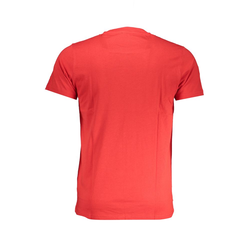Cavalli Class Rood Katoenen T-shirt