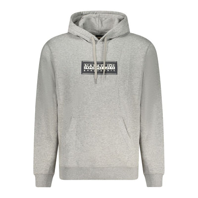 Pull en coton gris Napapijri