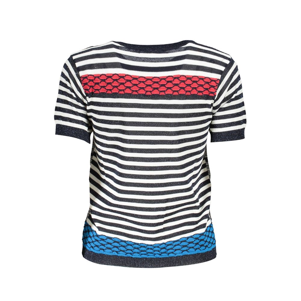 Pull Desigual en coton bleu pour femme