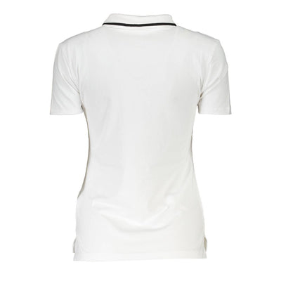Polo Fila en coton blanc pour femme